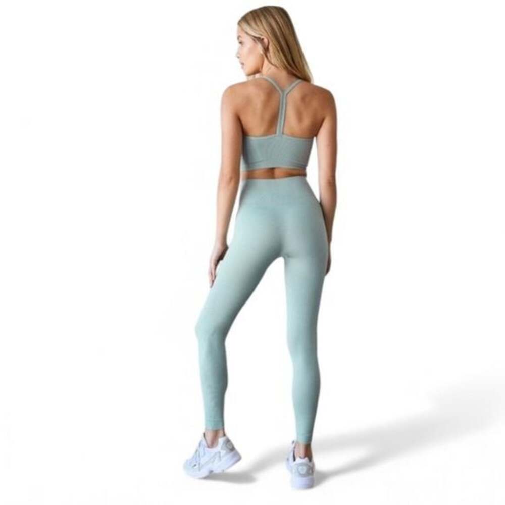 ✨SET ACTIVE x OUAI Sculptflex Leggings in North Bondi Limited Edition Size M - Picture 3 of 8